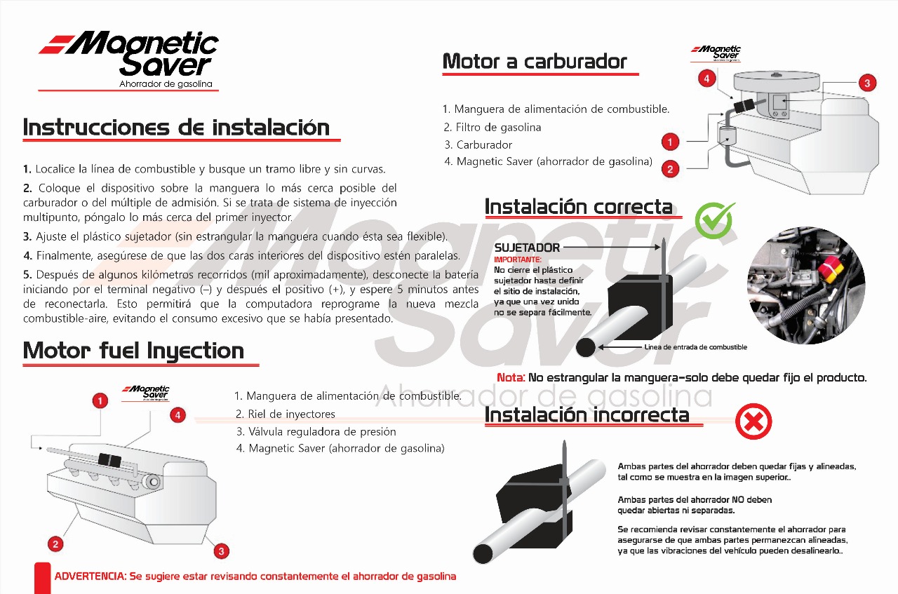 Instrucciones de instalación